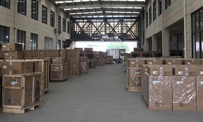 上派集成灶新品熱銷，生產線告急物流全力聲援